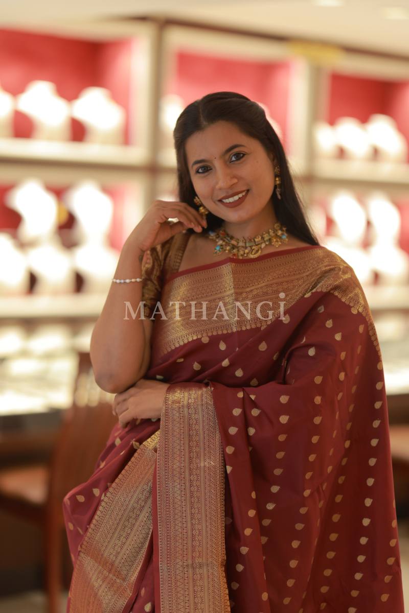 Fancy Semi Silk Saree